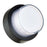 Abra Lighting Geo 1 Light Round Wet Location Wall Sconce, Black