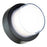 Abra Lighting Geo 1 Light Round Wet Location Wall Sconce, Black