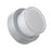 Abra Lighting Geo 1 Light Round Wet Location Wall Sconce, Silica