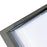 Abra Lighting Geo 1 Light Square Hooded Wall Sconce, Black