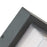 Abra Lighting Geo 1 Light Square Wet Location Wall Sconce, Black