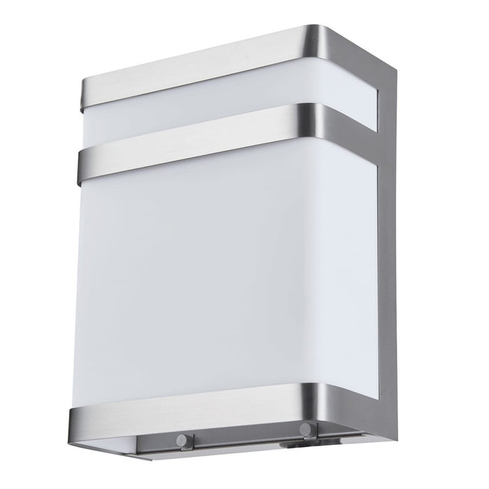 Abra Lighting Sentinel 1 Light 17W Wall Light, Steel