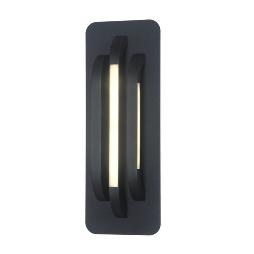 Abra Lighting Paton 3 Light 3 Bar 16" Wall Fixture, Black - 50030ODW-MB-PATON