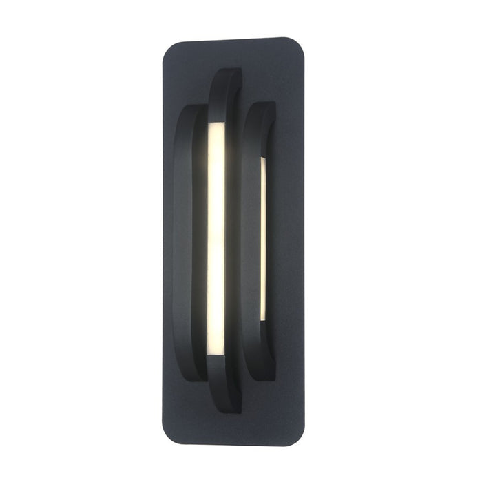 Abra Lighting Paton 3 Light Bar 16" Wall Fixture, Black