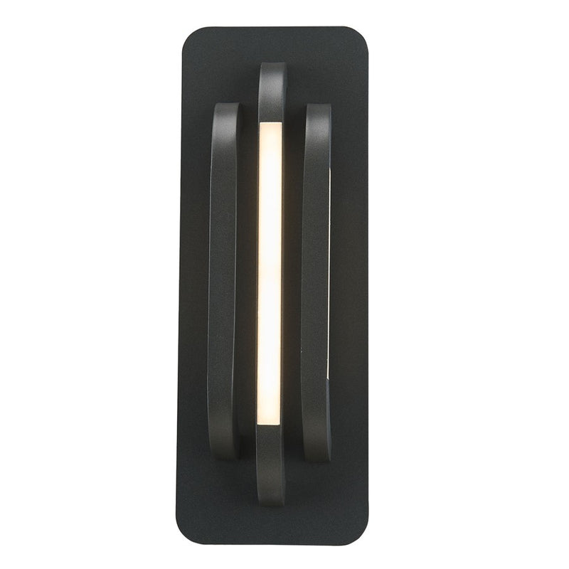 Abra Lighting Paton 3 Light Bar 16" Wall Fixture, Black