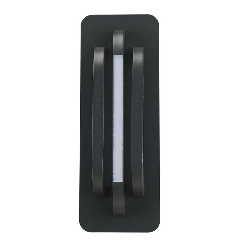 Abra Lighting Paton 3 Light Bar 16" Wall Fixture, Black