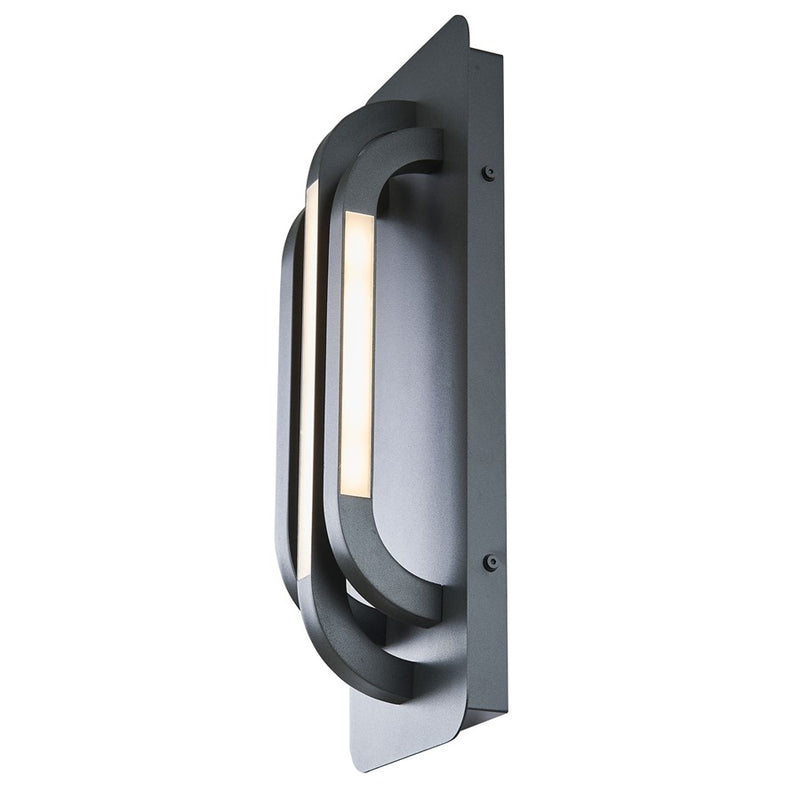 Abra Lighting Paton 3 Light Bar 16" Wall Fixture, Black