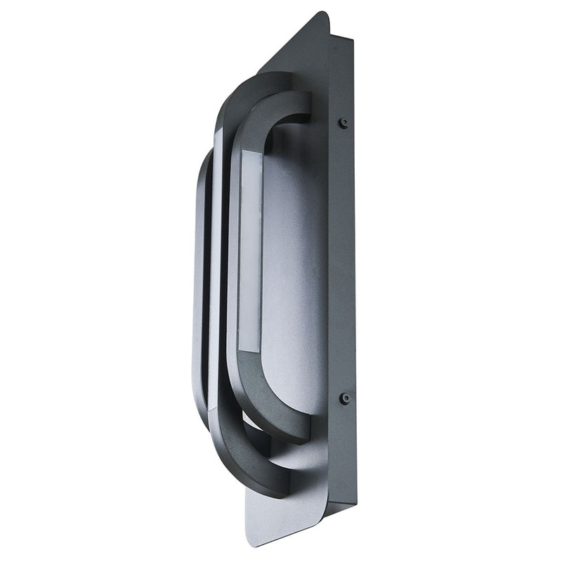 Abra Lighting Paton 3 Light Bar 16" Wall Fixture, Black