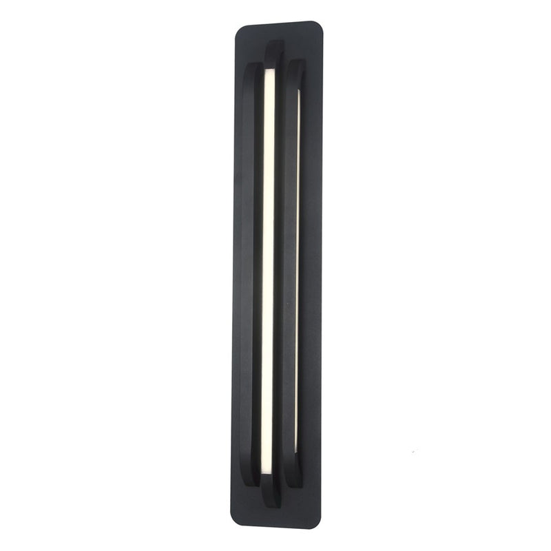 Abra Lighting Paton 3 Light Bar 32" Wall Fixture, Black