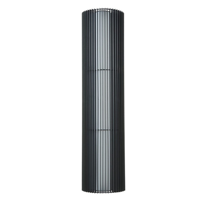 Abra Lighting Lava 1 Light 30" Wall Fixture, Matte Black