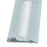 Abra Lighting Lava 1 Light 30" Wall Fixture, Silica