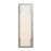 Abra Lighting Titon 1 Light 14" Miter Glass Wall Fixture, Silica