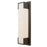 Abra Lighting Titon 1 Light 18" Miter Glass Wall Fixture, Black