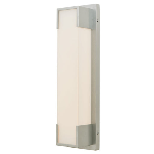 Abra Lighting Titon 1 Light 18" Miter Glass Wall Fixture, Silica