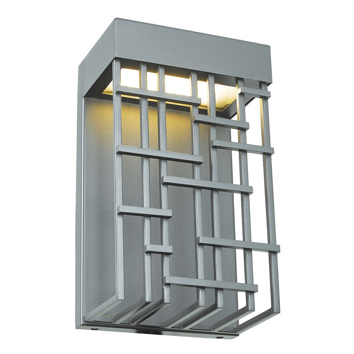 Abra Lighting Aspen 1 Light 10" Lattice Shade Wall Light, Silica