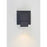 Abra Lighting Optics 1 Light DownLt Wall Washer, Black
