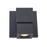 Abra Lighting Optics 1 Light DownLt Wall Washer, Black