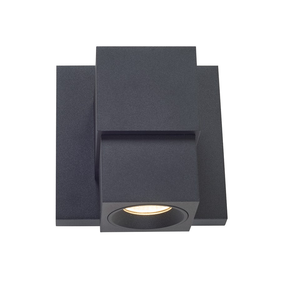 Abra Lighting Optics 1 Light DownLt Wall Washer, Black