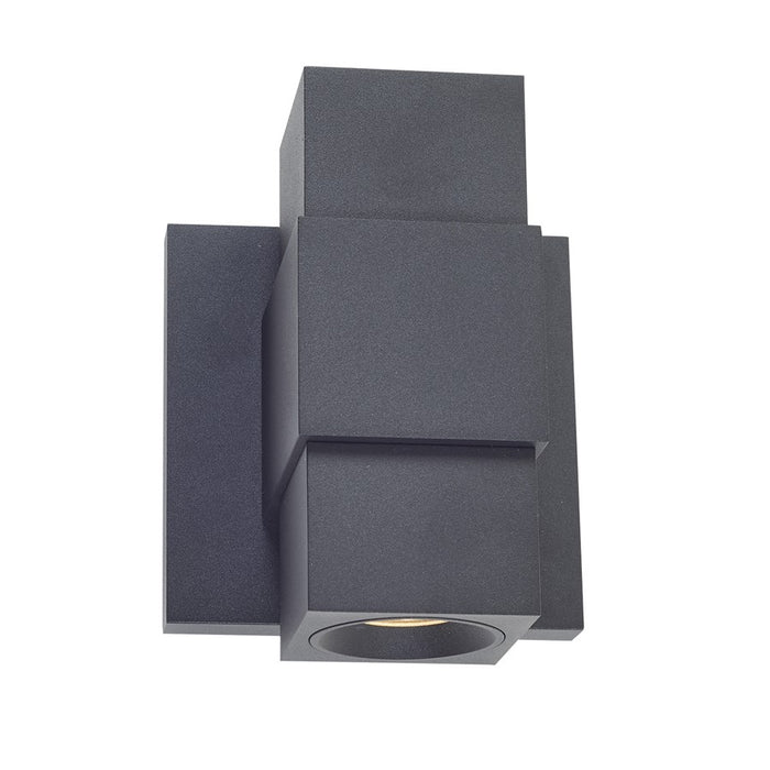 Abra Lighting Optics 1 Light Wet Location Wall Washer, Black