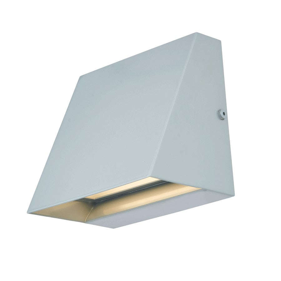 Abra Lighting Wedge 1 Light Wet Location Wall Sconce, Silica - 50070ODW-SL-WEDGE