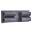 Abra Lighting Willow 4 Light Curved Aluminum Wall Light, Black