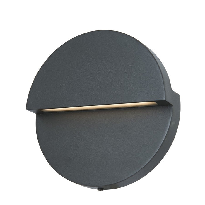 Abra Lighting Mona Lisa 1 Light 8" Round Wall Fixture, Black