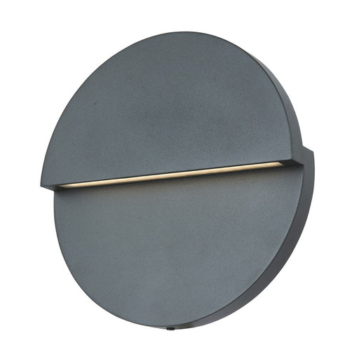 Abra Lighting Mona Lisa 1 Light 12" Round Wall Light, Black