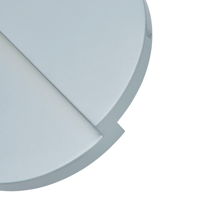 Abra Lighting Mona Lisa 1 Light 12" Round Wall Light, Silica