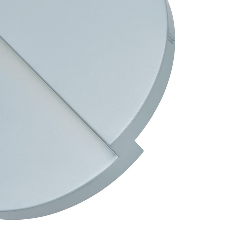 Abra Lighting Mona Lisa 1 Light 12" Round Wall Light, Silica