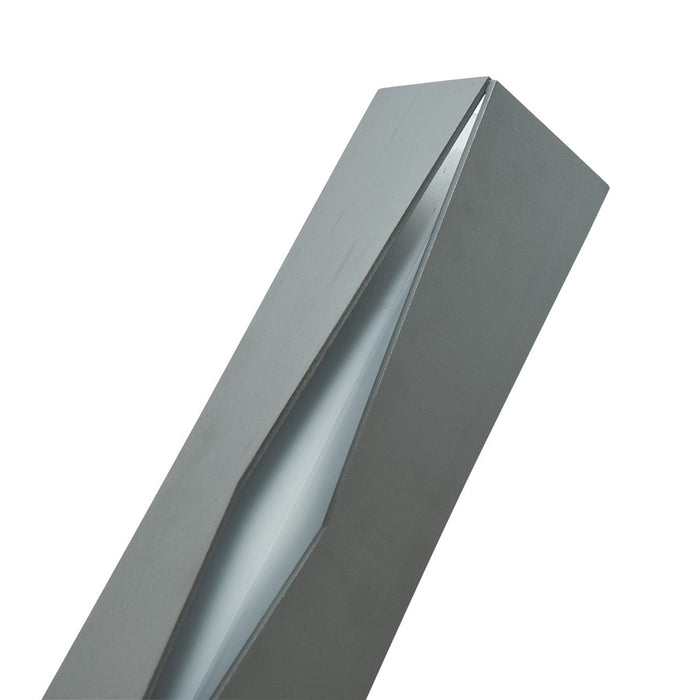 Abra Lighting Omega 1 Light Marine Grade Wall Sconce, Black