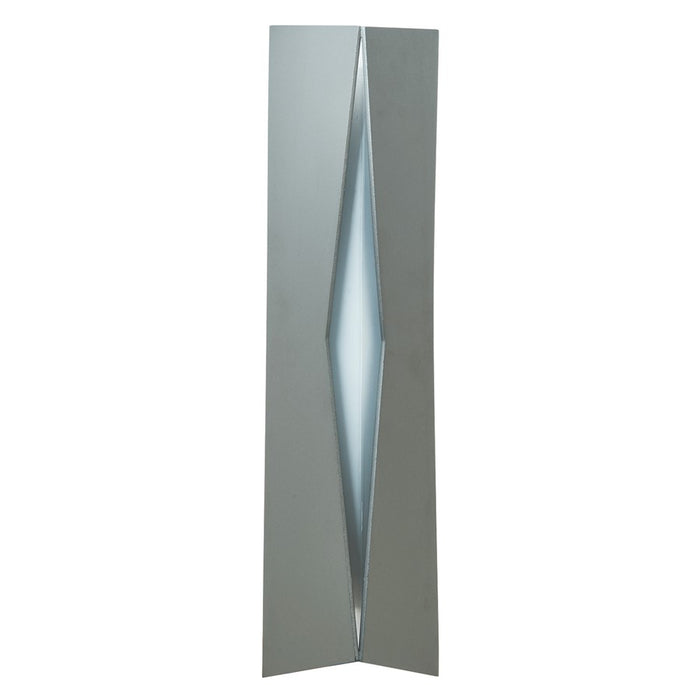 Abra Lighting Omega 1 Light Marine Grade Wall Sconce, Black