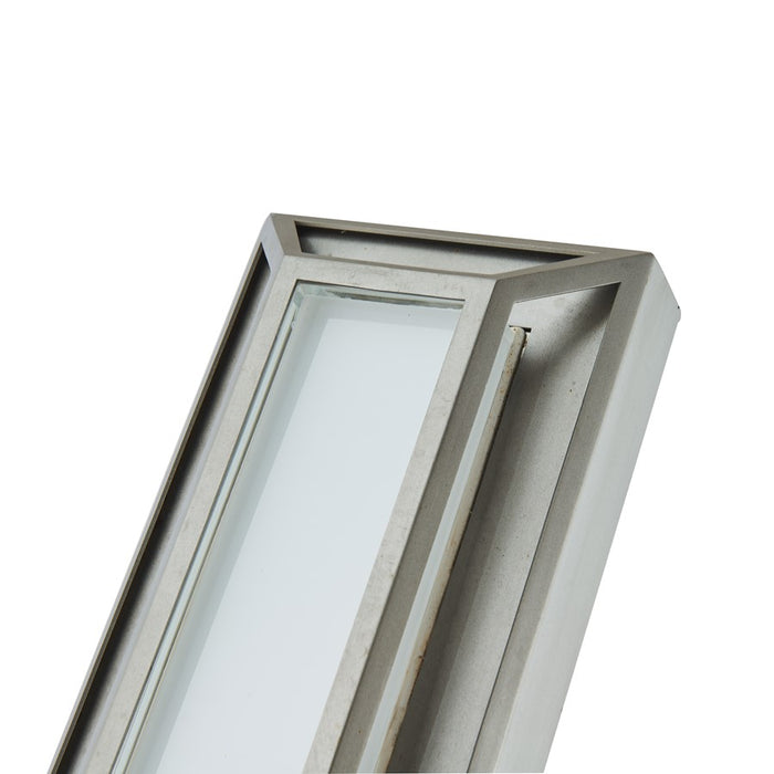 Abra Lighting Cell 1 Light 12" Miter Wall Light, Steel