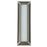 Abra Lighting Cell 1 Light 18" Miter Wall Light, Steel