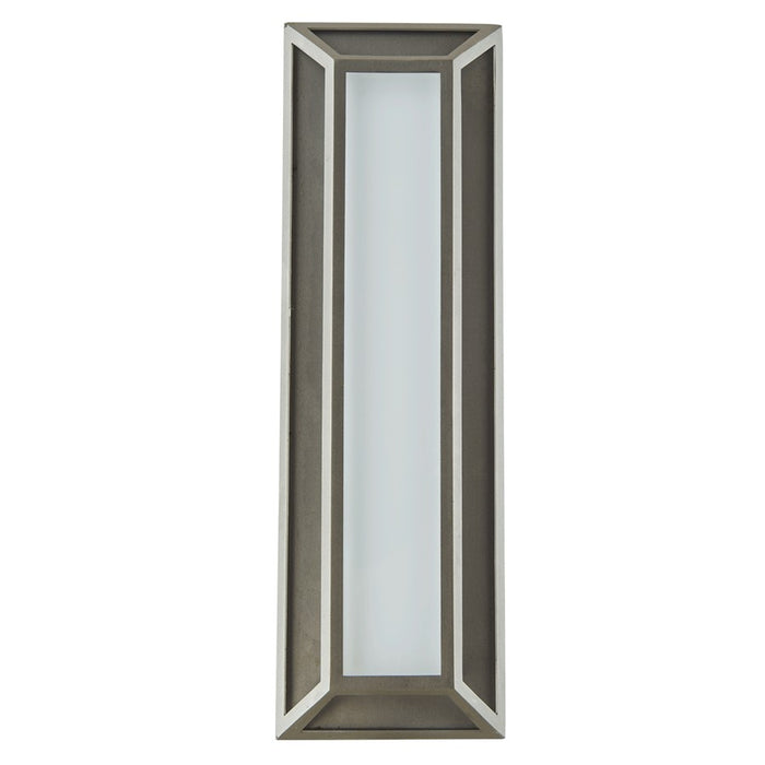 Abra Lighting Cell 1 Light 18" Miter Wall Light, Steel