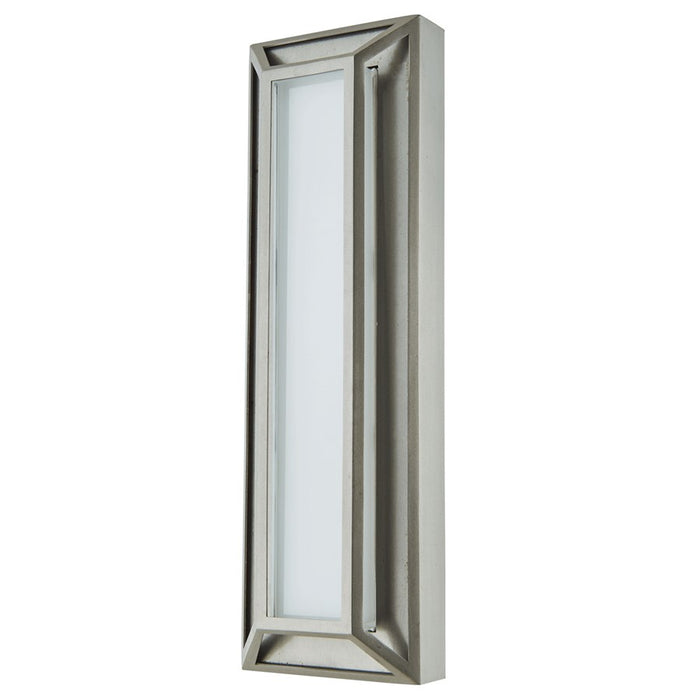 Abra Lighting Cell 1 Light 18" Miter Wall Light, Steel
