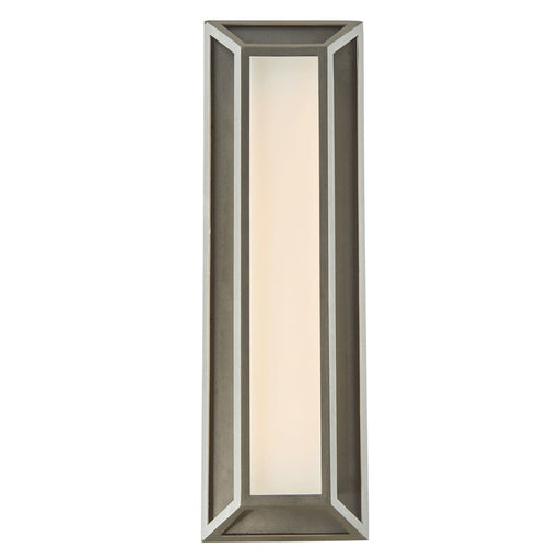 Abra Lighting Cell 1 Light 18" Miter Wall Light, Steel