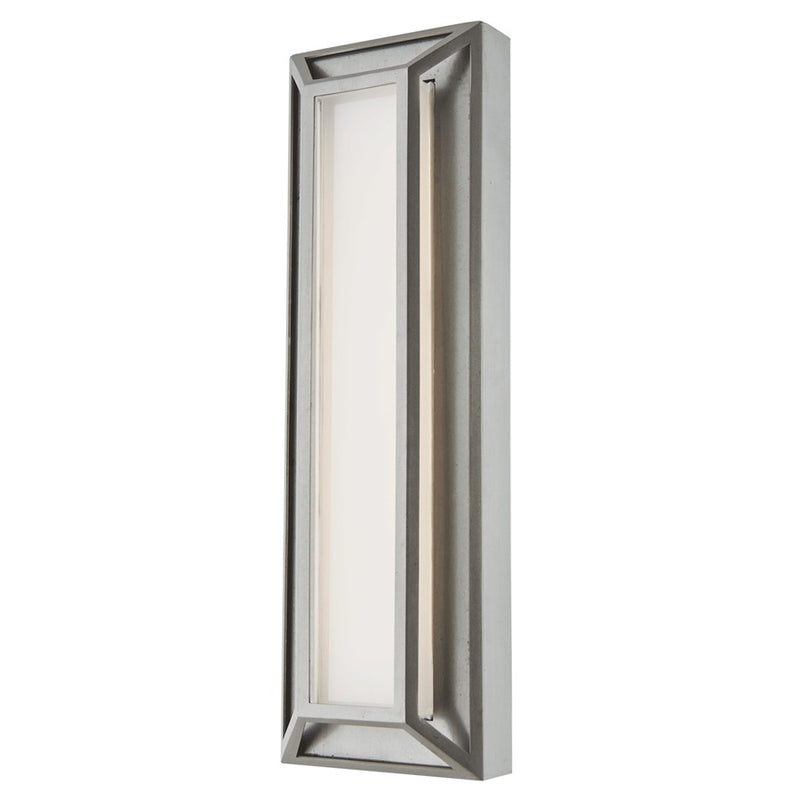 Abra Lighting Cell 1 Light 18" Miter Wall Light, Steel
