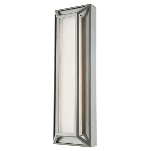 Abra Lighting Cell 1 Light 18" Miter Wall Light, Steel
