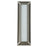 Abra Lighting Cell 1 Light 18" Miter Wall Light, Steel