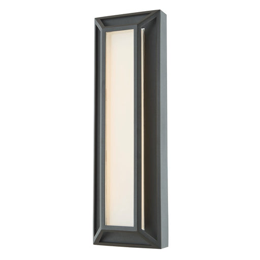 Abra Lighting Cell 1 Light 18" Miter Wall Fixture, Black