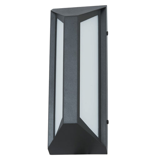Abra Lighting Newport 1 Light 12" Angled Side Wall Fixture, Black
