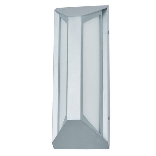 Abra Lighting Newport 1 Light 12" Angled Side Wall Light, Silica