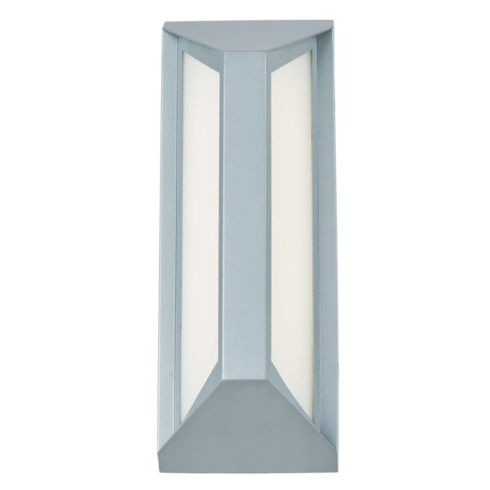 Abra Lighting Newport 1 Light 12" Angled Side Wall Light, Silica