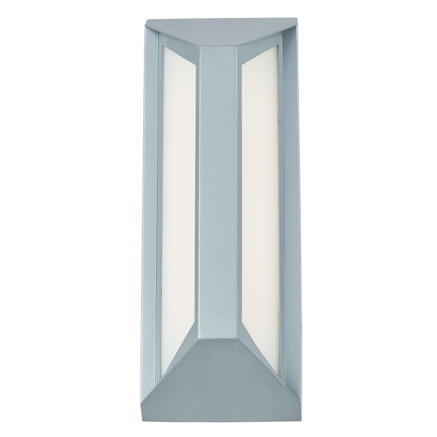 Abra Lighting Newport 1 Light 12" Angled Side Wall Light, Silica