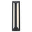 Abra Lighting Newport 1 Light 18" Angled Side Wall Fixture, Black