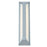 Abra Lighting Newport 1 Light 18" Angled Side Wall Light, Silica