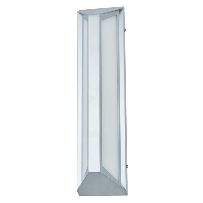 Abra Lighting Newport 1 Light 18" Angled Side Wall Light, Silica