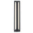 Abra Lighting Newport 1 Light 24" Angled Side Wall Fixture, Black
