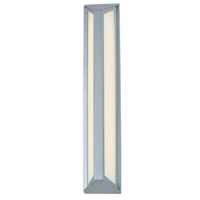 Abra Lighting Newport 1 Light 24" Angled Side Wall Light, Silica