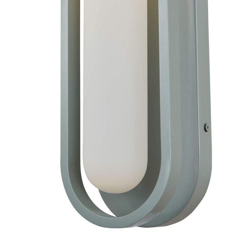 Abra Lighting Siren 1 Light Marine Wall Light/Frost, Silica
